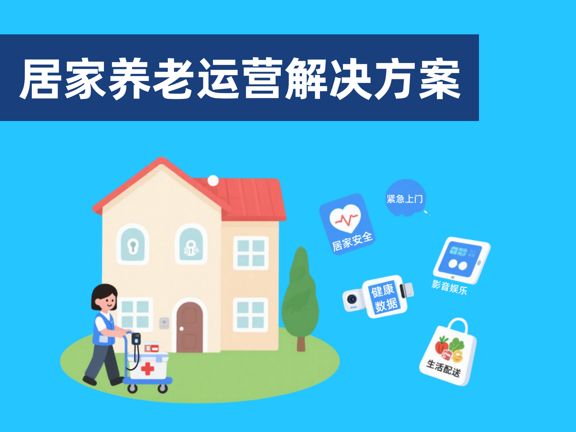 社區(qū)居家養(yǎng)老解決方案